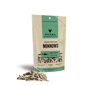 1ea 1oz Vital Essentials Freeze Dried Minnows - Treat
